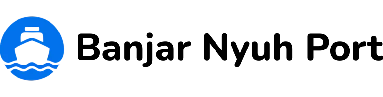 the logo of banjar nyuh port